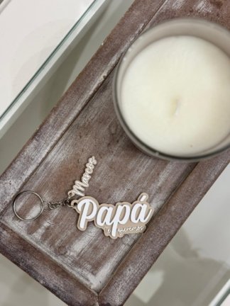 Llavero “Papá Te queremos”