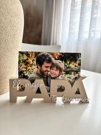 Portafotos “El mejor papá”
