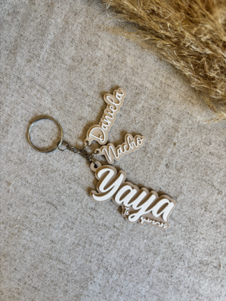 Llavero “Yaya Te queremos”