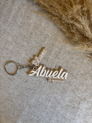 Llavero “Abuela Te queremos”
