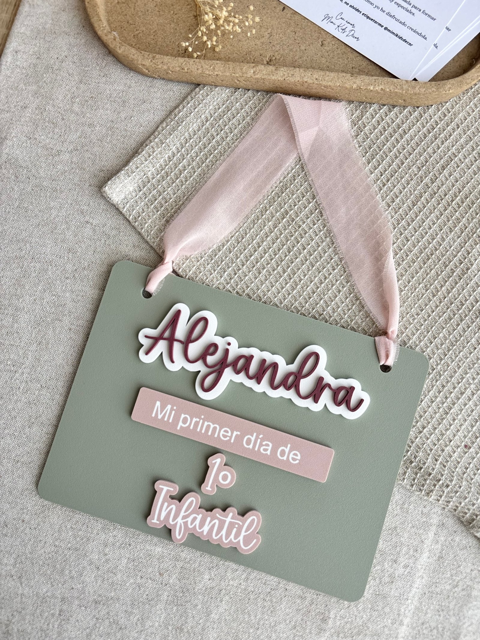 Placa "Mi primer dia" - Imagen 7
